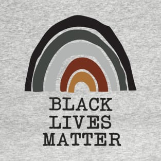 Black Lives Matter Rainbow T-Shirt